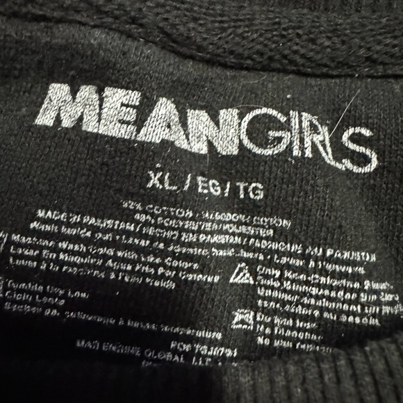 Mean Girls That’s So Fetch Sweatshirt Womens Size xl Black Pink - Picture 4 of 6